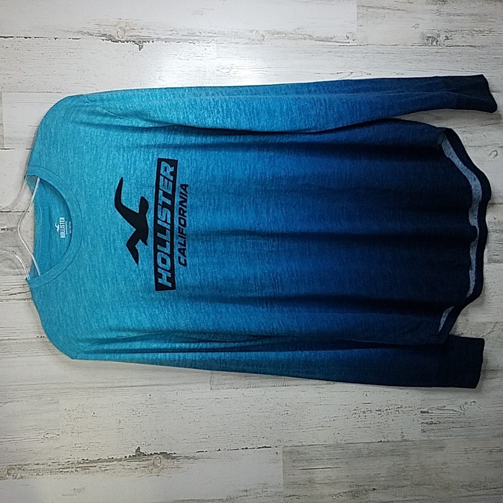 Men's Hollister Long Sleeve Shirt, Large